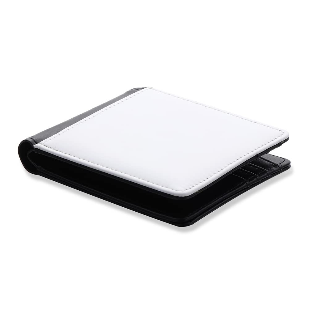 Sublimation Blanks Wallet,PU Leather Wallet for Women Men DIY Gift, Card Holder Wallet WoodArtSupply