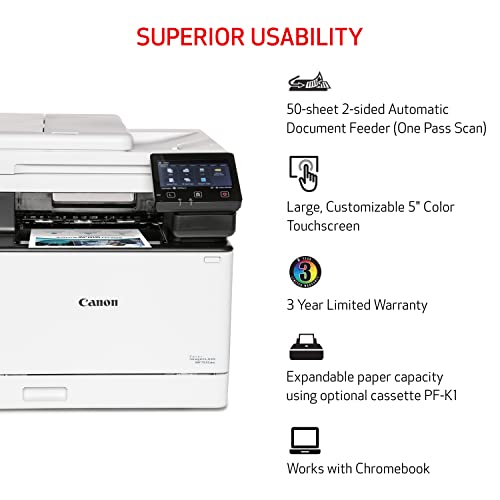 Canon® imageCLASS® MF753Cdw Wireless Laser All-In-One Color Printer Canon