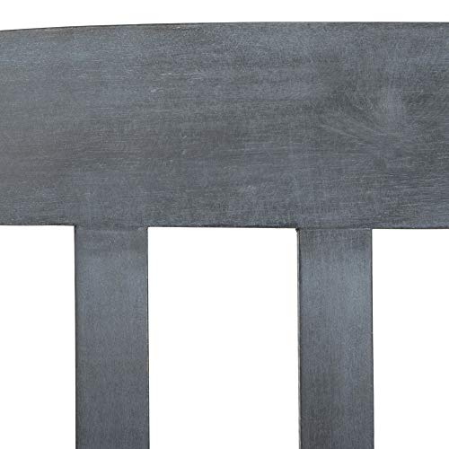 Safavieh PAT6742A Outdoor Collection Porterville 2 Seat Bench, Natural Safavieh