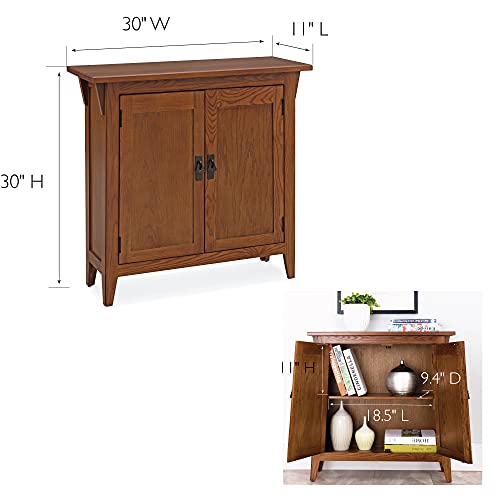 Leick Favorite Finds Storage Cabinet Hall Stand Oak Leick Home