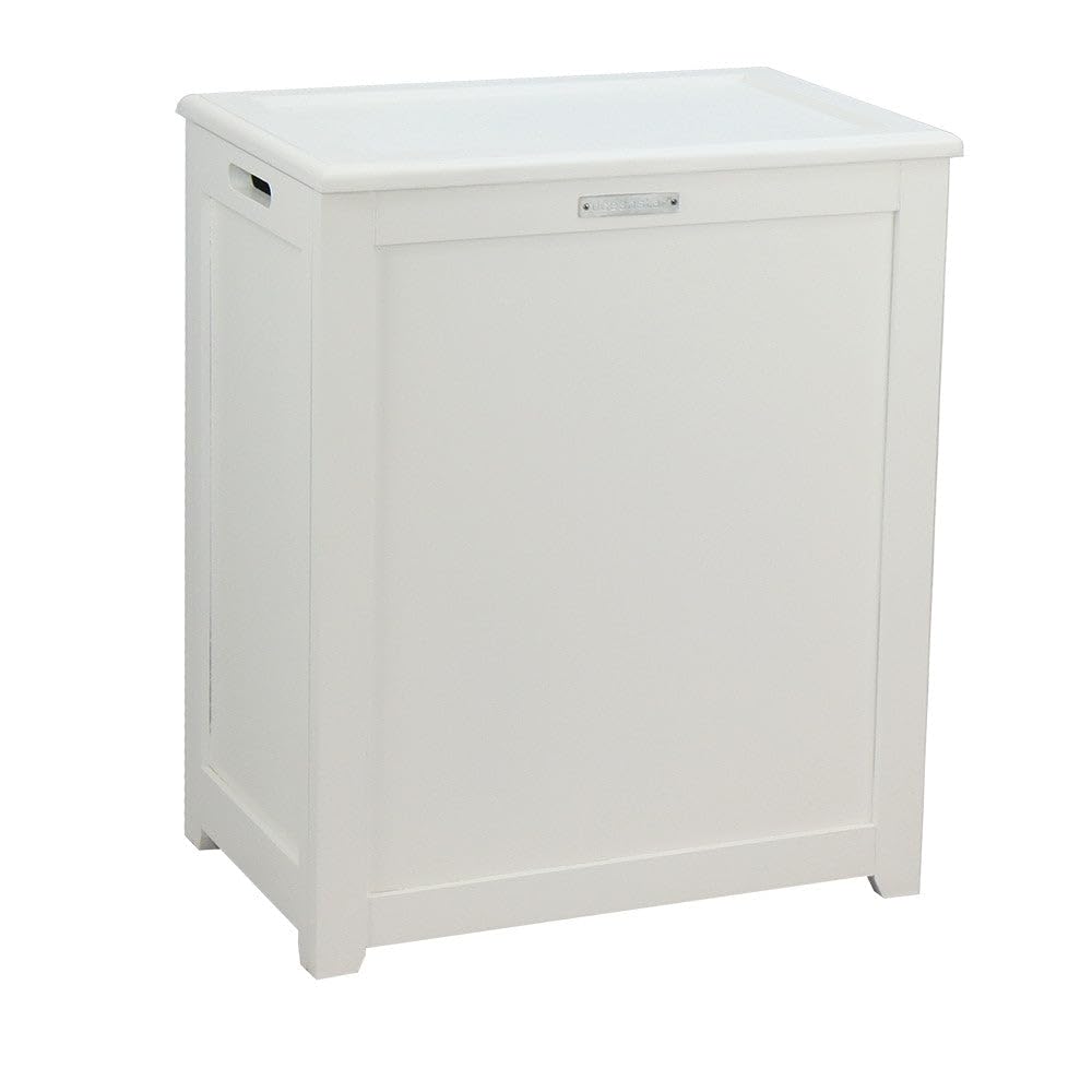Oceanstar RH5513WHITE Storage Laundry Hamper, White Oceanstar