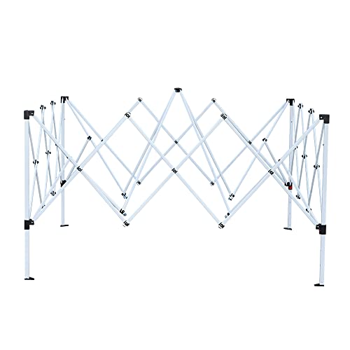 Panana Pop Up Gazebo 10''x10'' Waterproof Outdoor Garden Marquee Awning Party Tent Canopy and Carry Bag 3 X 3m (Black) Panana