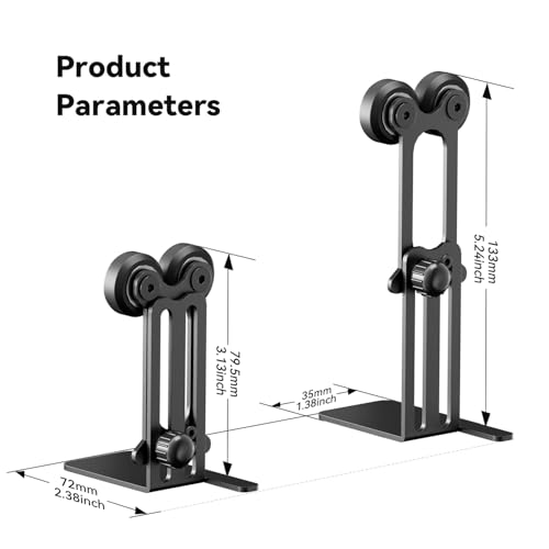 Longer Laser engraver's Rotary Roller Lift Stand Allows for Height Adjustment, Making it More Effectively Compatible with The Rotary Rollers of Most Laser engravers. Longer