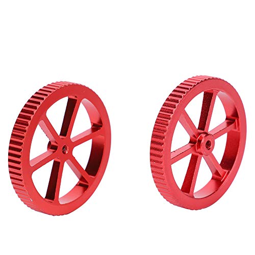 3D Printer Extruder Upgrade Kit | Red Hand Twist Leveling Nut & Springs Dampers Set | Enhanced Filament Supply & Bed Stability | Compatible with Most FDM Printers FRELEAN