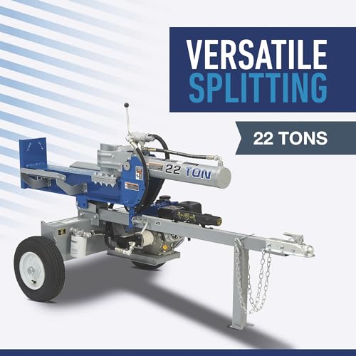 Powerhorse Horizontal/Vertical Log Splitter - 22 Tons, 212cc Engine Powerhorse