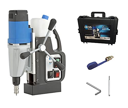 CS Unitec | MAB 465 Portable Magnetic Drill Press | 1150W 1-speed Benchtop Power Drill Machine w/up to 1-1/2" Diameter CS Unitec