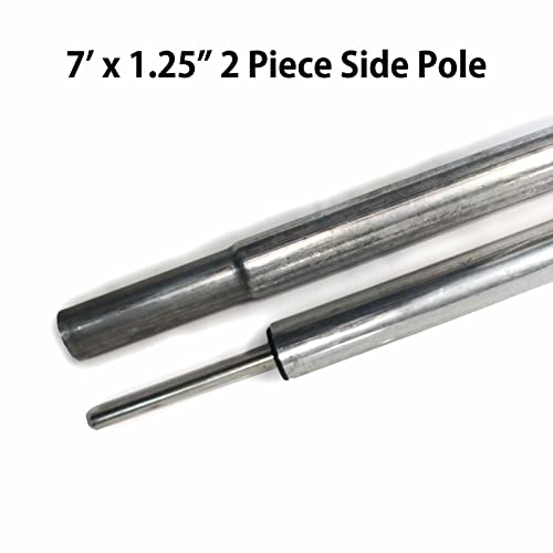 20' x 40' Standard Tent Pole Set | Used with Party Tents Direct 20x20 Weekender Pole Canopy Tent | Heavy Duty Galvanized Steel | Side and Center Poles Only (Top Not Included) Party Tents Direct