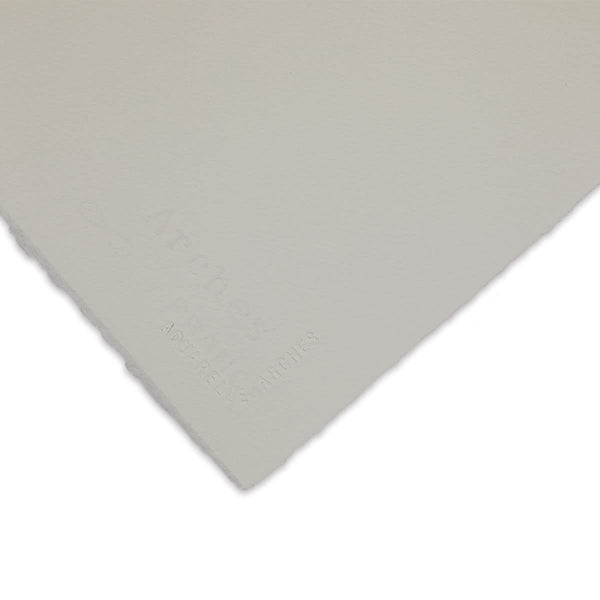Arches 140 Lb Rough Watercolor Paper - 22x30 Inch Sheet, Made In France