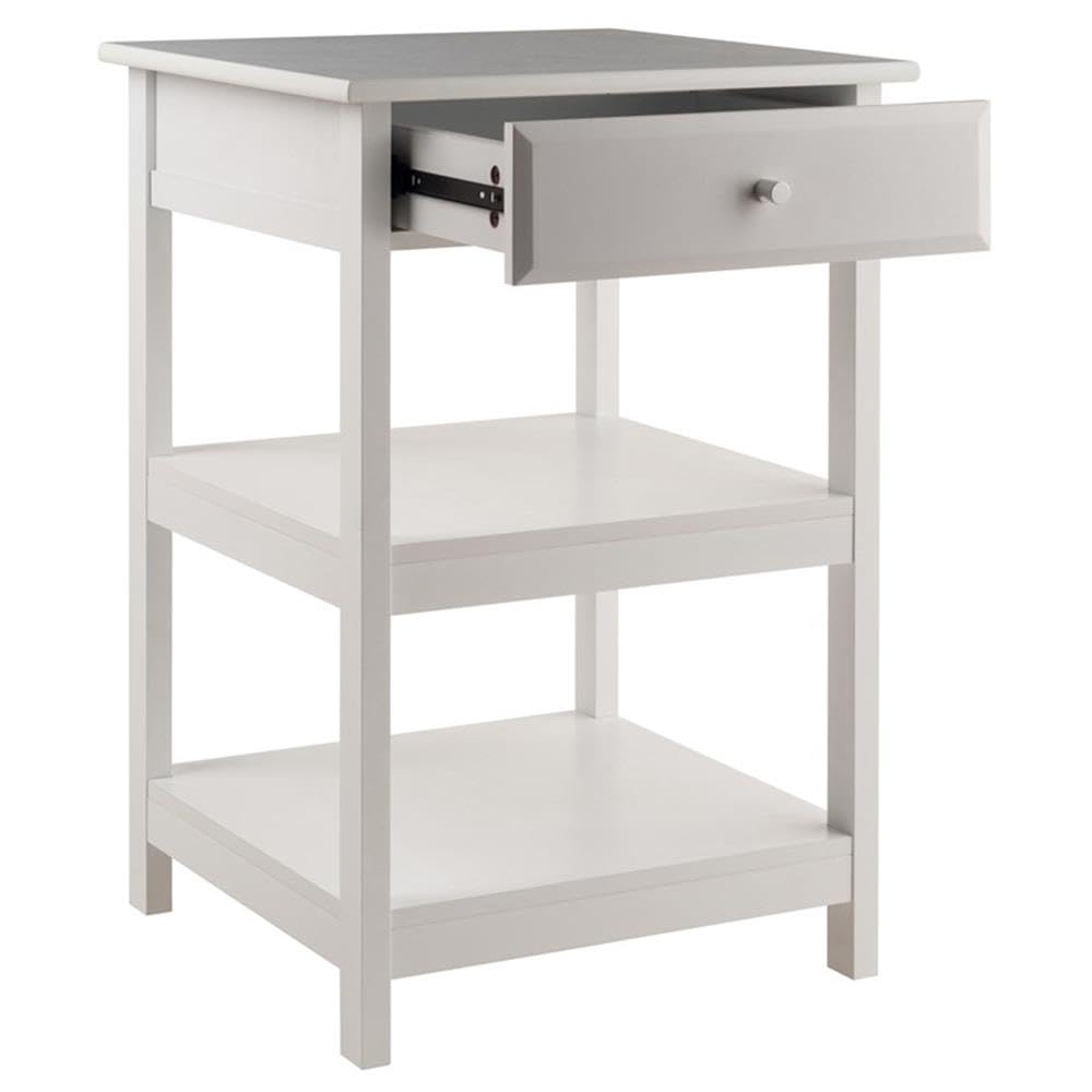 Winsome Delta Printer Stand White Home Office 20.87x20.24x30.71 Winsome