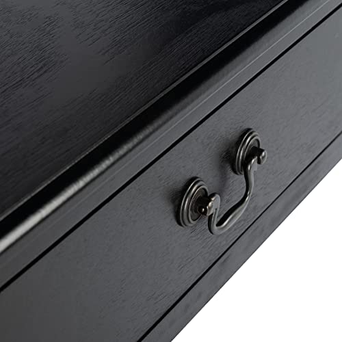 Safavieh Home Collection Athena Black 2-Drawer Console Table SAFAVIEH