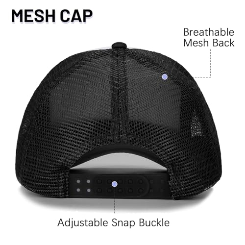 Ultrafun 10 Pack Trucker Hat Mesh Sublimation Blank Hats Adjustable Baseball Caps Hats for Men Women (Multicolor) Ultrafun