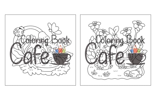 Tiny Gardens: Cute & Comfy Coloring Book for Adults and Teens Featuring Adorable Garden Scenes (Cute and Comfy Coloring Books) WoodArtSupply