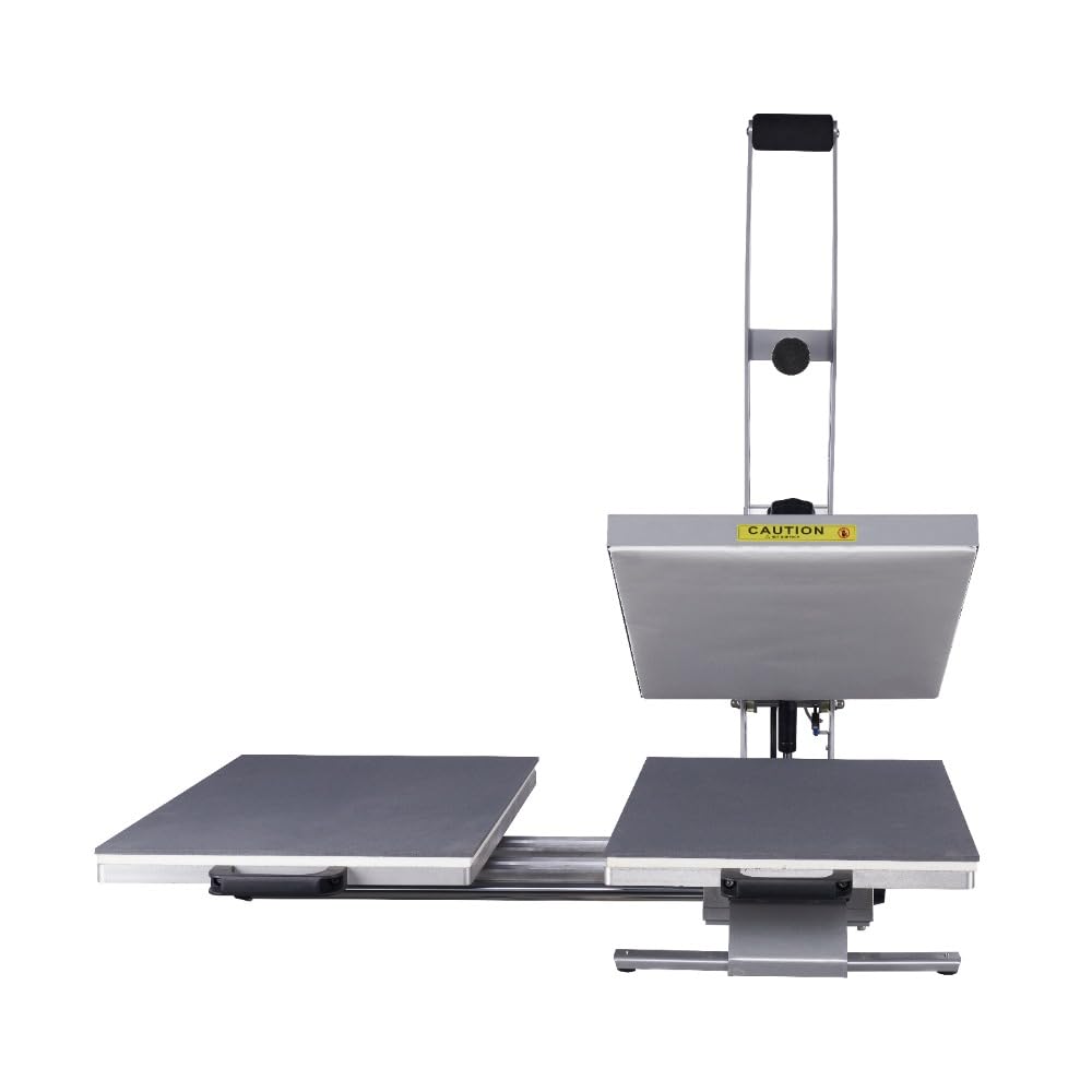 FAVSH 24x16 Auto Open Dual Platen Heat Press Machine - Teflon Coated, Digital Display, Semi-Automatic Magnetic Lift FAVSH