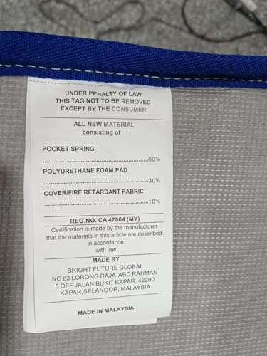 Twin Mattress, 12 Inch Twin Size Hybrid Mattress in a Box with Memory Foam and Individual Pocket Springs, Extra Lumbar & Shoulder Support, Pain Relief Fiberglass-Free LAZYCAT