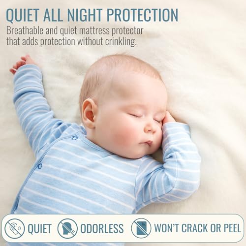 DMI Waterproof Mattress Protector and Mattress Cover, Soft, Encased Zippered Fit, Twin, Packaging may vary DMI