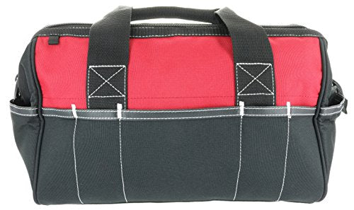 Husky 12 Inch and 15 Inch Water Resistant Tool Bag Multi Pack (2 Piece Storage Bundle) Husky