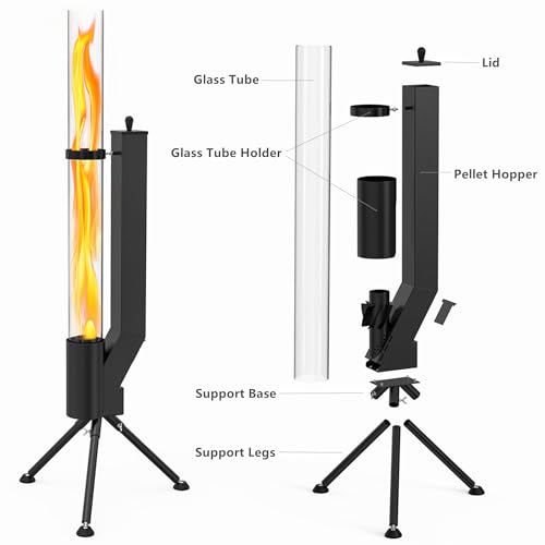 Onlyfire Outdoor Fire Pit, Patio Heater wood pellet heater, FP042 ONLYFIRE OUTDOOR LIVING