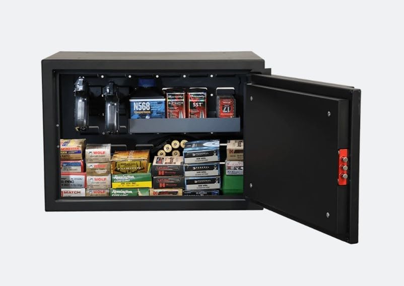 SecureIt Agile Ammo Cabinet-Upper 14" - The Versatile Agile™ Model 14 Ammo and Gear Safe Works as Stand-Alone Storage for Handgun Guns, Ammo and Gear or as a Modular complement to The Agile Line SecureIt