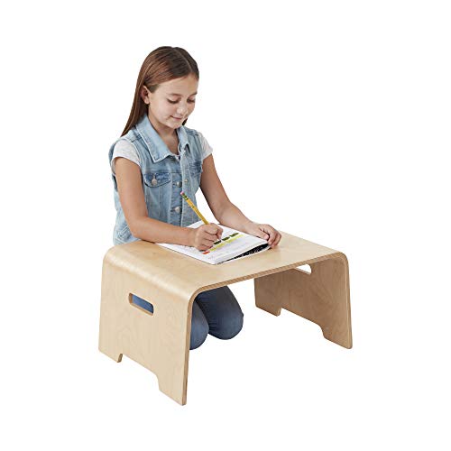 ECR4Kids Bentwood Lap Desk with Handles, Activity Table, Natural ECR4Kids