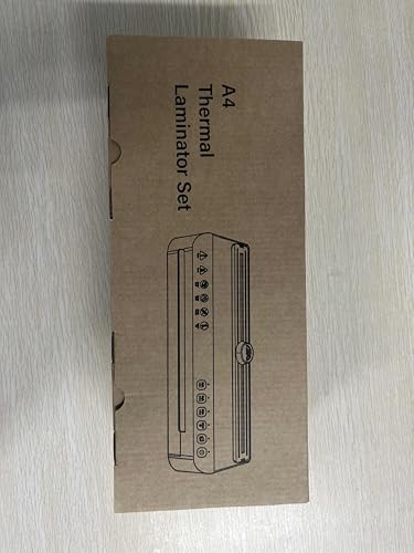 Raycial Laminator Machine A4, Laminating Machine with 50 Laminating Pouches, Hot and Cold Thermal Laminator, 4-in-1 Lamination Machine with 5 Laminating Modes and Auto-Off for Home Office School Use Raycial