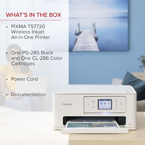 Canon PIXMA TS7720 – Wireless Home All-in-One Printer Canon