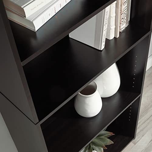 Sauder Beginnings 5 Bookcase/Book shelf, L: 24.57" x W: 11.50" x H: 71.18", Cherry Sauder