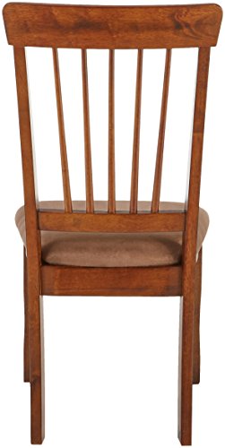Signature Design by Ashley Berringer 18" Rustic Dining Chair with Cushions, 2 Count, Brown Signature Design by Ashley
