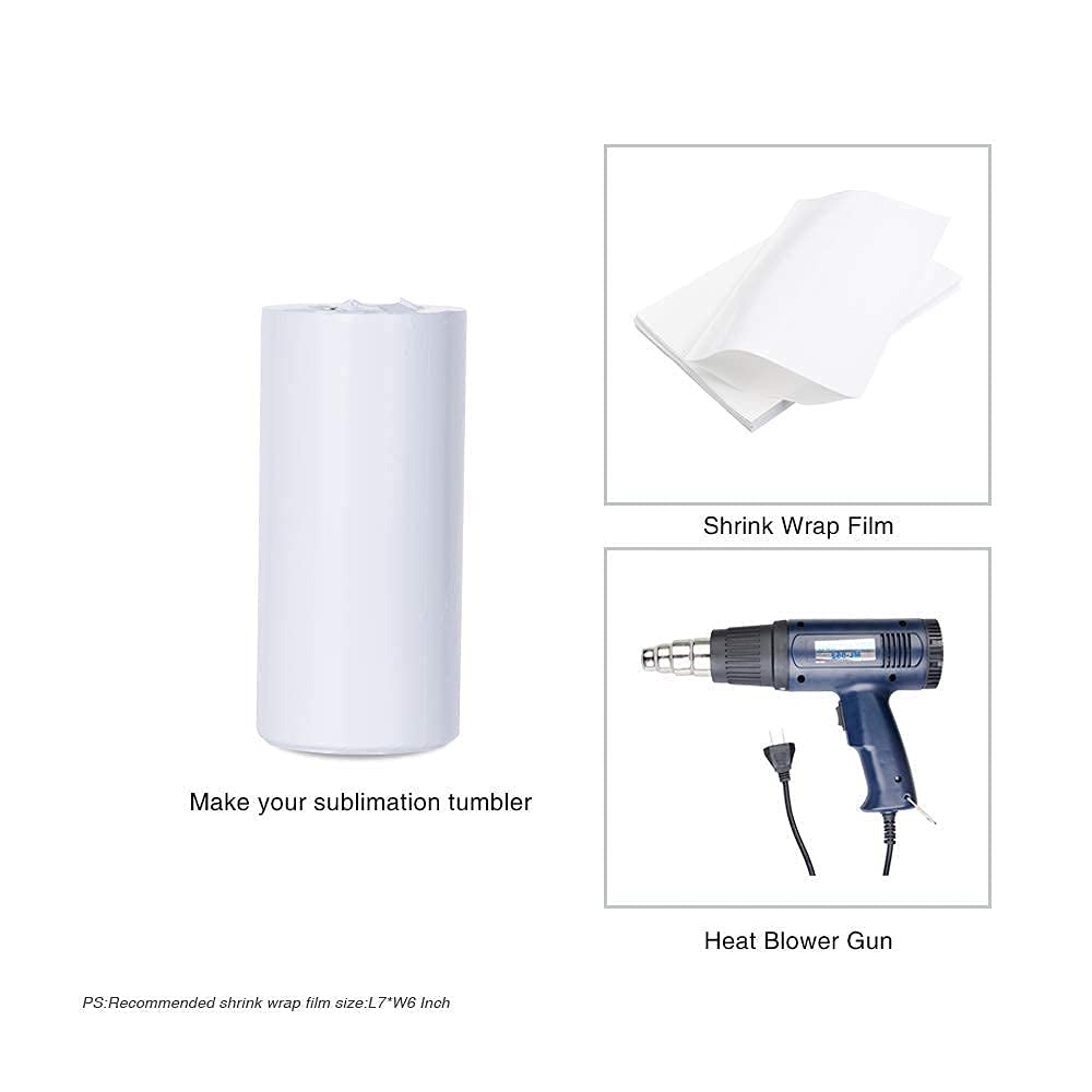 PYD Life Sublimation Blanks Tumbler Skinny Slim 12 OZ Straight Stainless Steel Can Cooler Insulater with 2 Lids and Metal Straw Sublimation Mugs Cups 4 Pack PYD Life