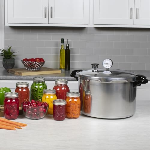 Presto 01755 16-Quart Aluminum canner Pressure Cooker, One Size, Silver Presto