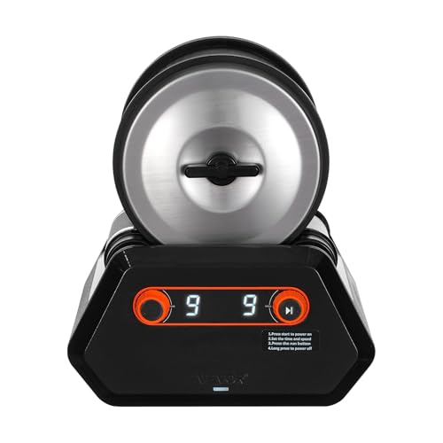 VEVOR Rock Tumbler Kit, 4 lbs Rock Polishing Kit, 9 Speed Settings 9-Day Polishing Timer Stone Polishing Kit, Rock Polisher with Rough Gemstones and Polishing Grits, Rock Polisher for Kids Adults VEVOR