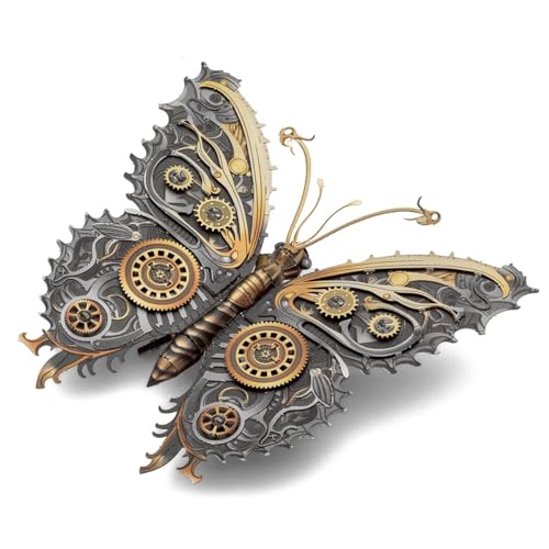 Metal Earth Steampunk Butterfly 3D Metal Model Kit Fascinations