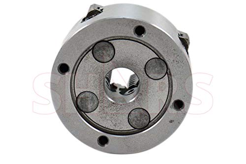 Shars 4 Inch 4 Jaw Independent Lathe Chuck Solid Hard Jaws 202-5419 L[ Shars