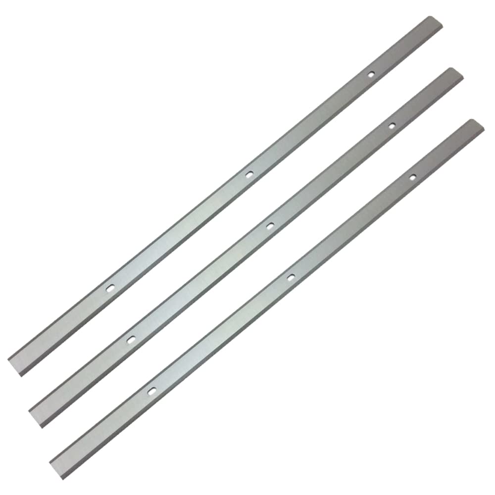 FOXBC 13-inch Planer Knives 3-Blades for Wen 6552 6552T PL1303, Delta 22-590 22-590X 22-591 Planer - Set of 3 FOXBC