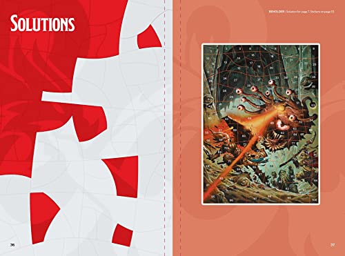 Dungeons & Dragons Sticker Art Puzzles WoodArtSupply