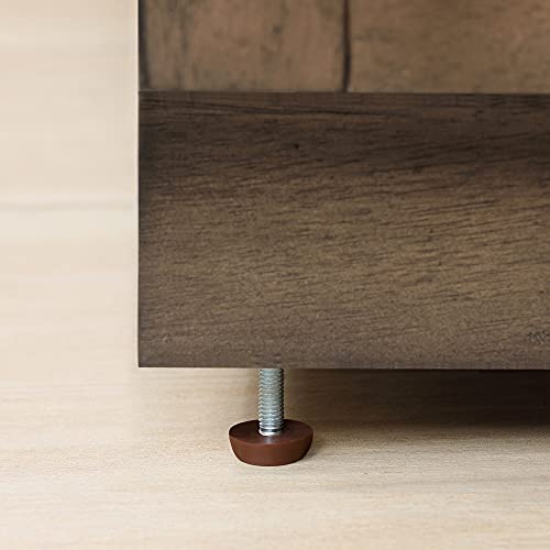 OVE Decors Maya Plus 72 in. Double Sink Bathroom Vanity in Almond Latte Finish, Black Hardware and Included Power Bar OVE Decors