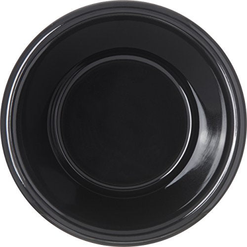 Carlisle FoodService Products 4312303 SAN Smooth Fluted Ramekin, 3 oz Capacity, 1.43" Height, Black (Case of 48) Carlisle FoodService Products