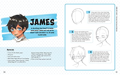 Anime Art Class: A Complete Course in Drawing Manga Cuties (Cute and Cuddly Art, 4) WoodArtSupply