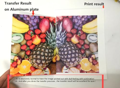 Super-Tank Sublimation T-Shirt Printer with Sublimation Ink and Powder Pack for Heat Transfers, Easy Filling, Built-in Scanner and Copier - New, Medium Conversion Printer