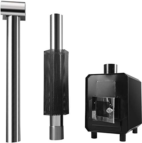 Canadian Redwood Cedar 5' Outdoor Wood-Fired Hot Tub Sauna Spa Bathtub Tub, with Paddle MCP Hot Tub