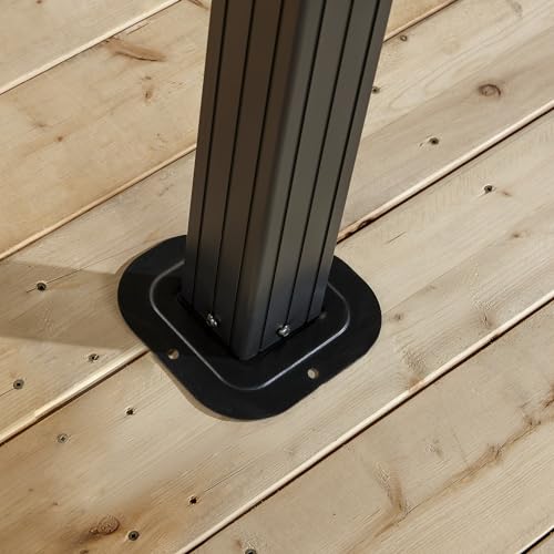 Sojag Outdoor 8' x 8' Dakota Hardtop Gazebo Outdoor Sun Shelter Sojag