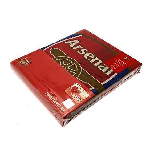 Arsenal F.C. 'Pulse' Reversible Single Duvet Quilt Cover Set Arsenal F.C.