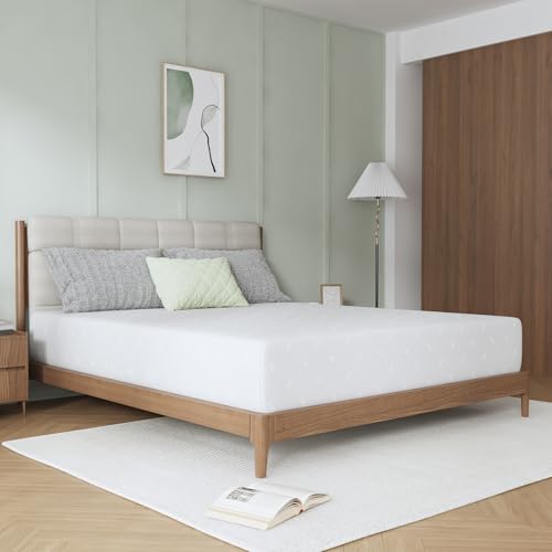 Novilla 14 Inch King Size Mattress, Memory Foam King Mattress for Motion Isolation & Pressure Relieving with Cooling Airflow & High-Density Support Foam Mattresses in a Box Novilla