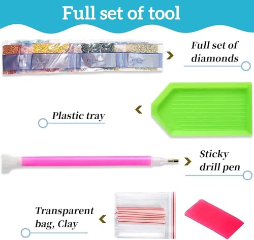 DIY Landscape Historic Campbells Covered Bridge Diamond Painting 12x16 Inch, Full Round Drill Kits Mosaic Art for Adults Relax & Home Wall Decor Festival Gift 431 WoodArtSupply