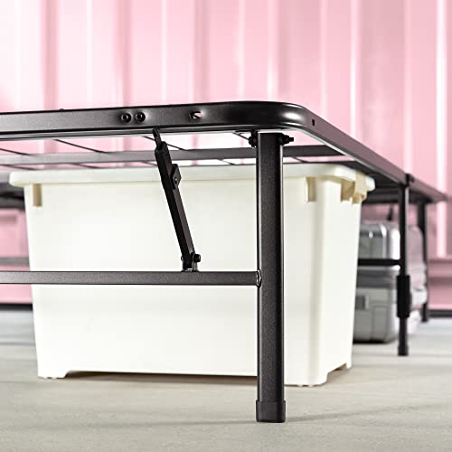 ZINUS SmartBase Tool-Free Assembly Mattress Foundation, 14 Inch Metal Platform Bed Frame, No Box Spring Needed, Sturdy Steel Frame, Underbed Storage, Queen Zinus