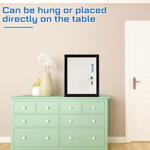 Suzile Lockable Storage Cabinet Metal Lockable Steel Storage Cabinet Organizer Storage Lockers for Employees Vertical Metal Cabinets End Side Table Steel Bedside Storage with Shelflf (Black Beige) Suzile