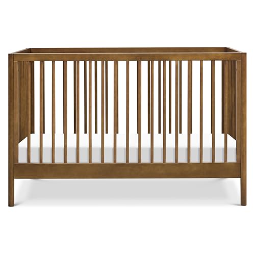 DaVinci, Birdie 3-in-1 Convertible Crib, Walnut, Easy Assemble, Greenguard Gold Certified DaVinci