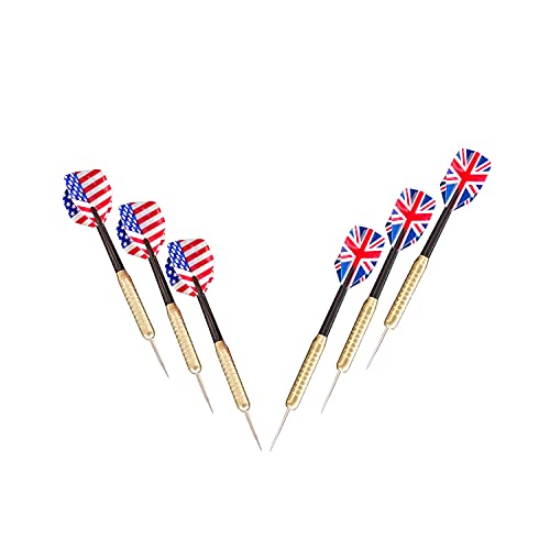 Hathaway Farmington Dartboard and Cabinet Set - Includes 18-in Dartboard, Steel-Tip Darts, Chalk Scoreboards - Perfect for Family Game Rooms, Basements, Home Bars, Walnut Hathaway