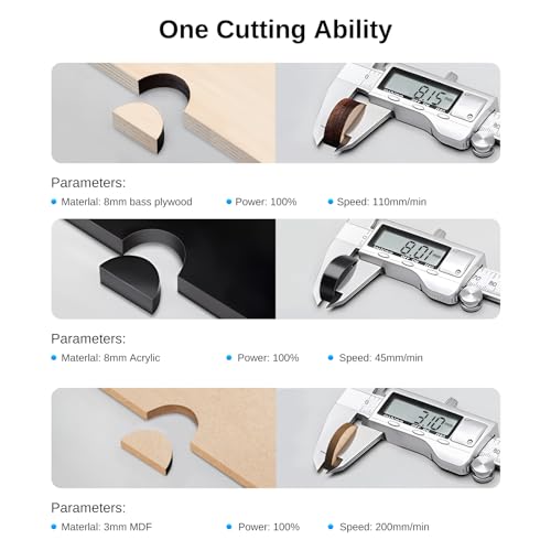 LASER TREE Laser Engraver Machine,10W Output Power, Higher Accuracy Laser Engraving Machine with Air Assist Pump, Eye Protection Laser Module, Laser Engraver for Wood and Metal, Acrylic, Leather LASER TREE