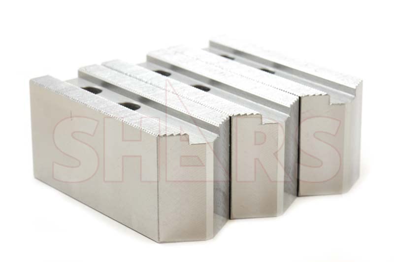 Shars 10" x 1.968" Soft Steel Jaws for Kitagawa B210 Steel Pointed CNC Lathe Chuck Jaw Set 202-6269 R) Shars