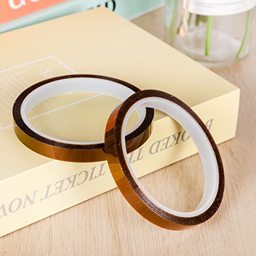 Mr. Pen- Heat Tape, 10mm x 33m(108ft), 2 Rolls, Heat Tape for Sublimation, Heat Resistant Tape, Heat Transfer Tape, High Temperature Tape, Thermal Tape, Heat Press Tape, High Heat Tape Mr. Pen